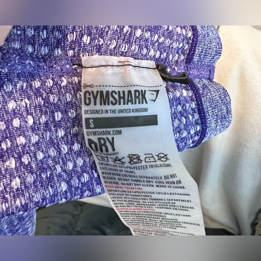 Gymshark Purple Leggings EUC - Picture 5 of 5